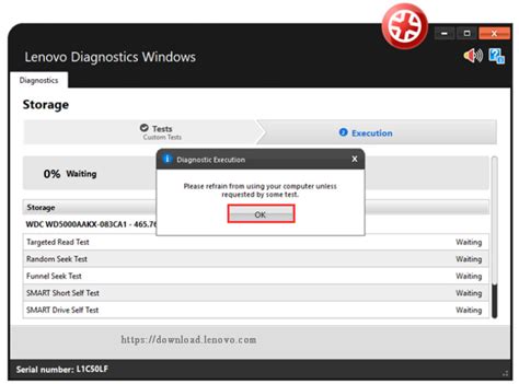 lenovo hard drive test 64 bit|Lenovo computer diagnostic test.